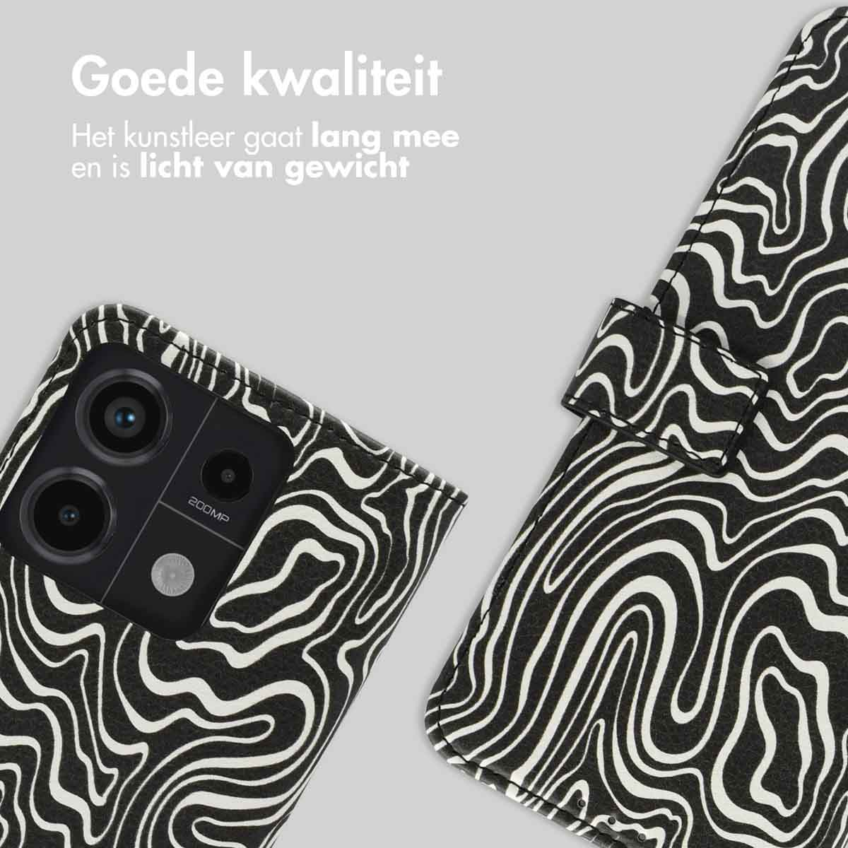 IMOSHION Design Bookcase Telefoonhoesje voor Xiaomi Xiaomi Redmi Note 13 Pro (5G)/Xiaomi Poco X6 Meerkleurig