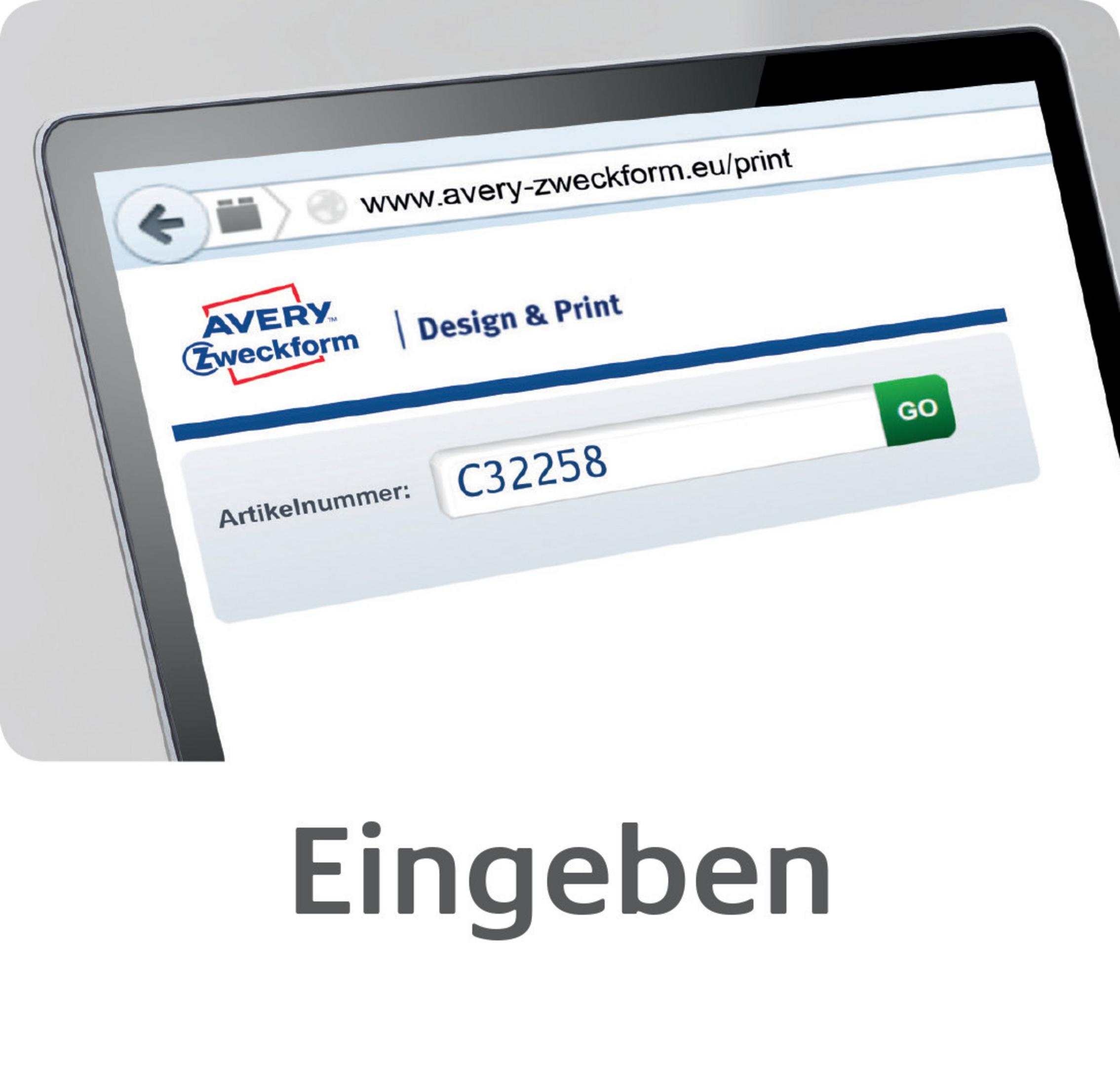 Tablet-Bildschirm zeigt Webseite mit Suchleiste und Go-Button.