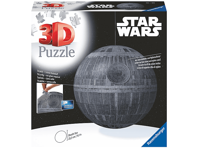 Puzzel Star Wars Death Star 3D Puzzle (540 Pieces