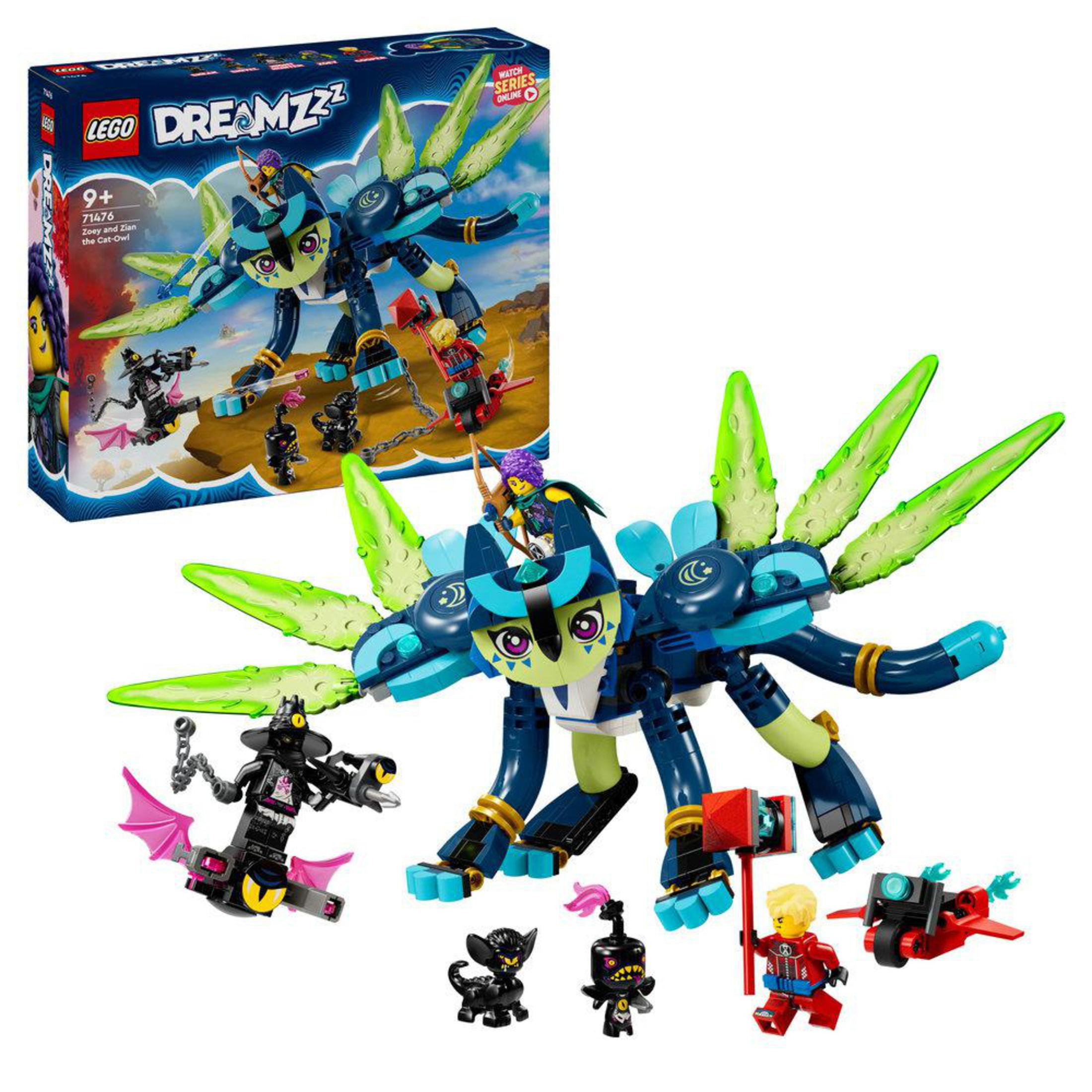 LEGO Dreamzzz Zoey ve Kedi-Baykuş Zian 71476