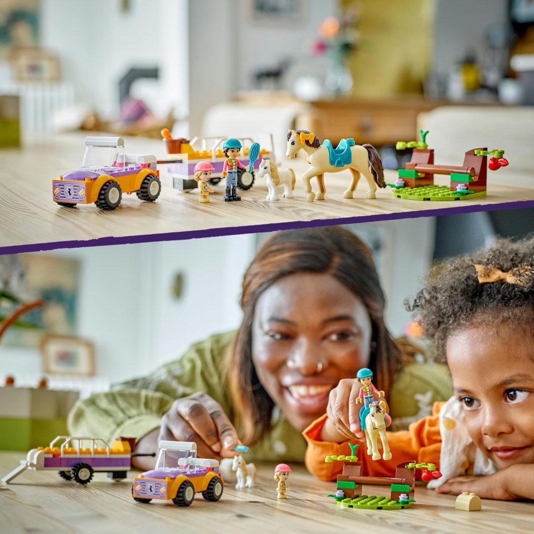 LEGO Friends At ve Midilli Römorku 42634 Fiyat & Özellik | MediaMarkt
