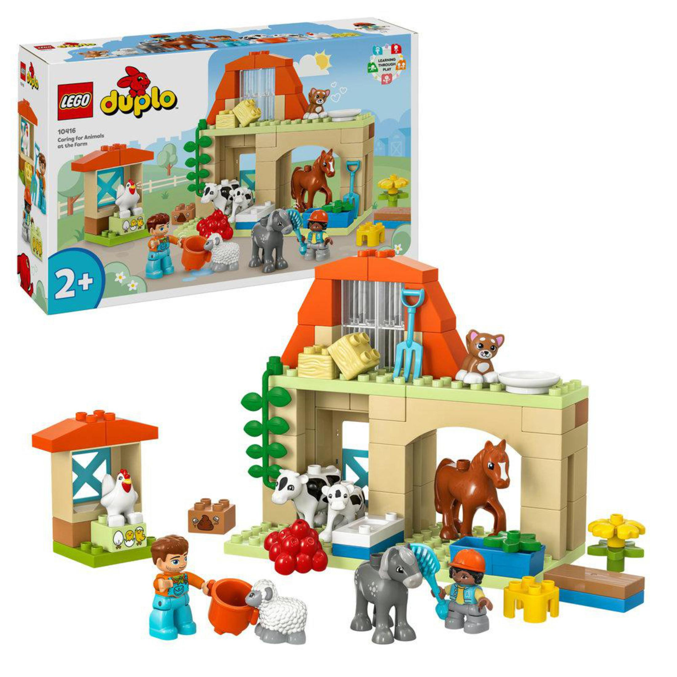 LEGO Duplo Kasabası Çiftlikte Hayvanların Bakımı 10416