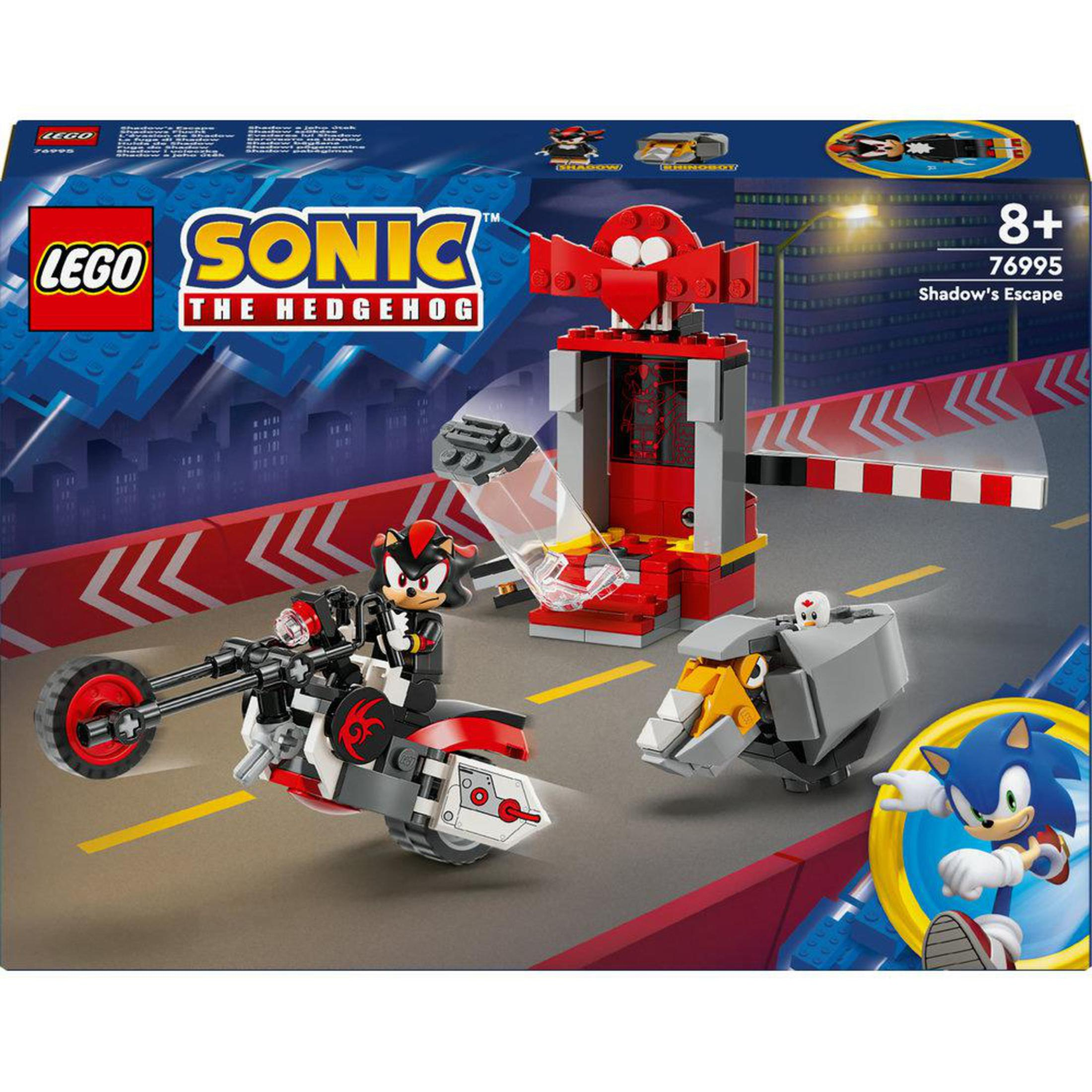 LEGO Sonic Shadow the Hedgehog Kaçışı 76995