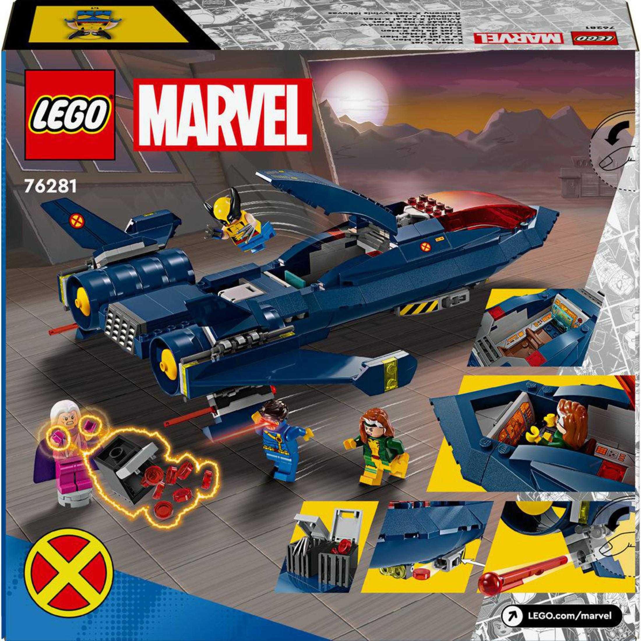 LEGO Marvel X-Men X-Jet 76281 Fiyat & Özellik | MediaMarkt