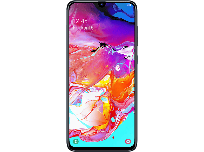 SAMSUNG Galaxy A70 (dual sim) | 128 GB zwart 4G (LTE) | MediaMarkt