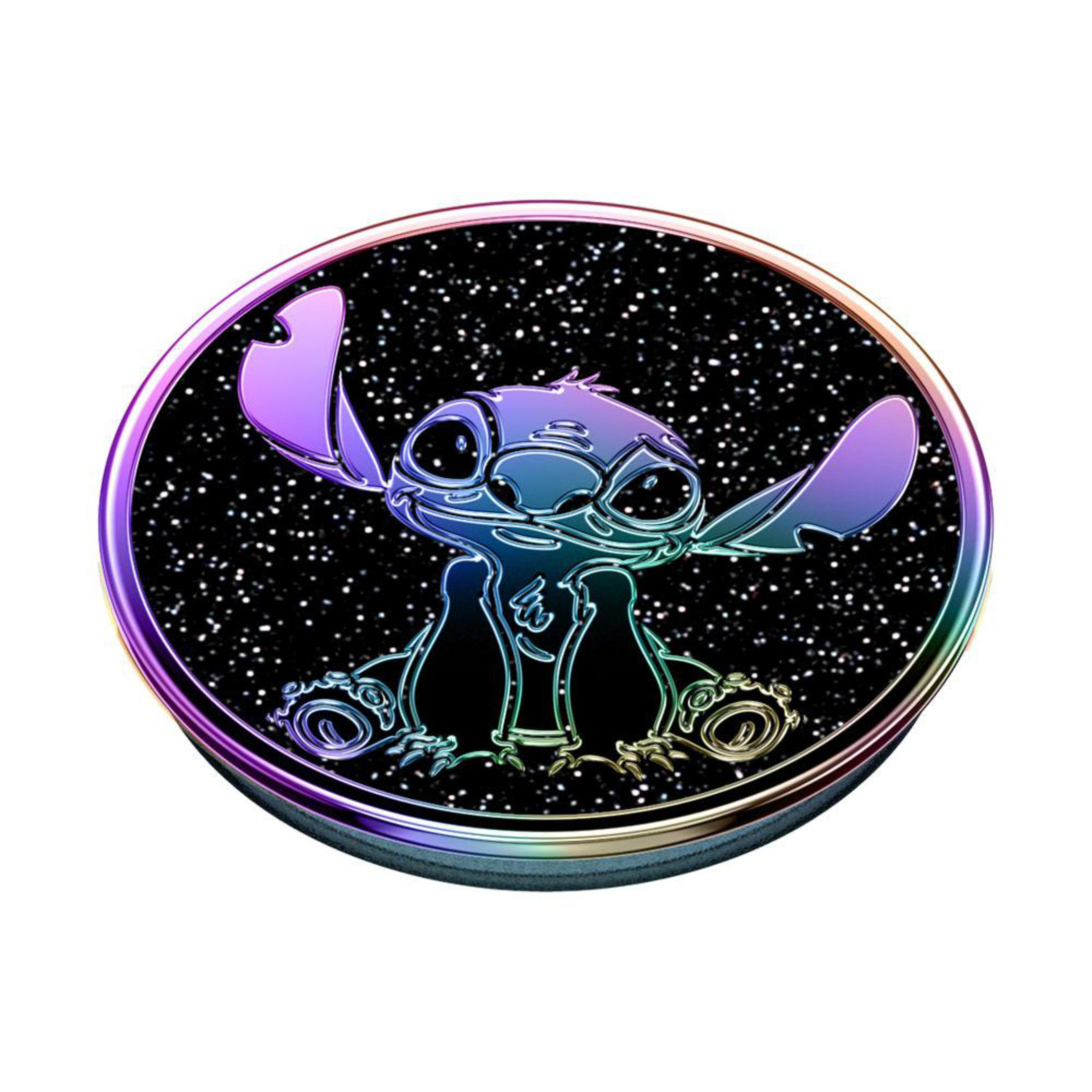PopSocket di Stitch con un design colorato e sfondo stellato.
