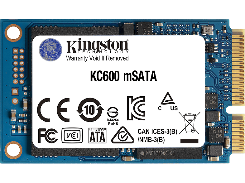 KINGSTON KC600 550/500MB/s SKC600MS/256G SATA 6 Gbit/s 256 GB SSD