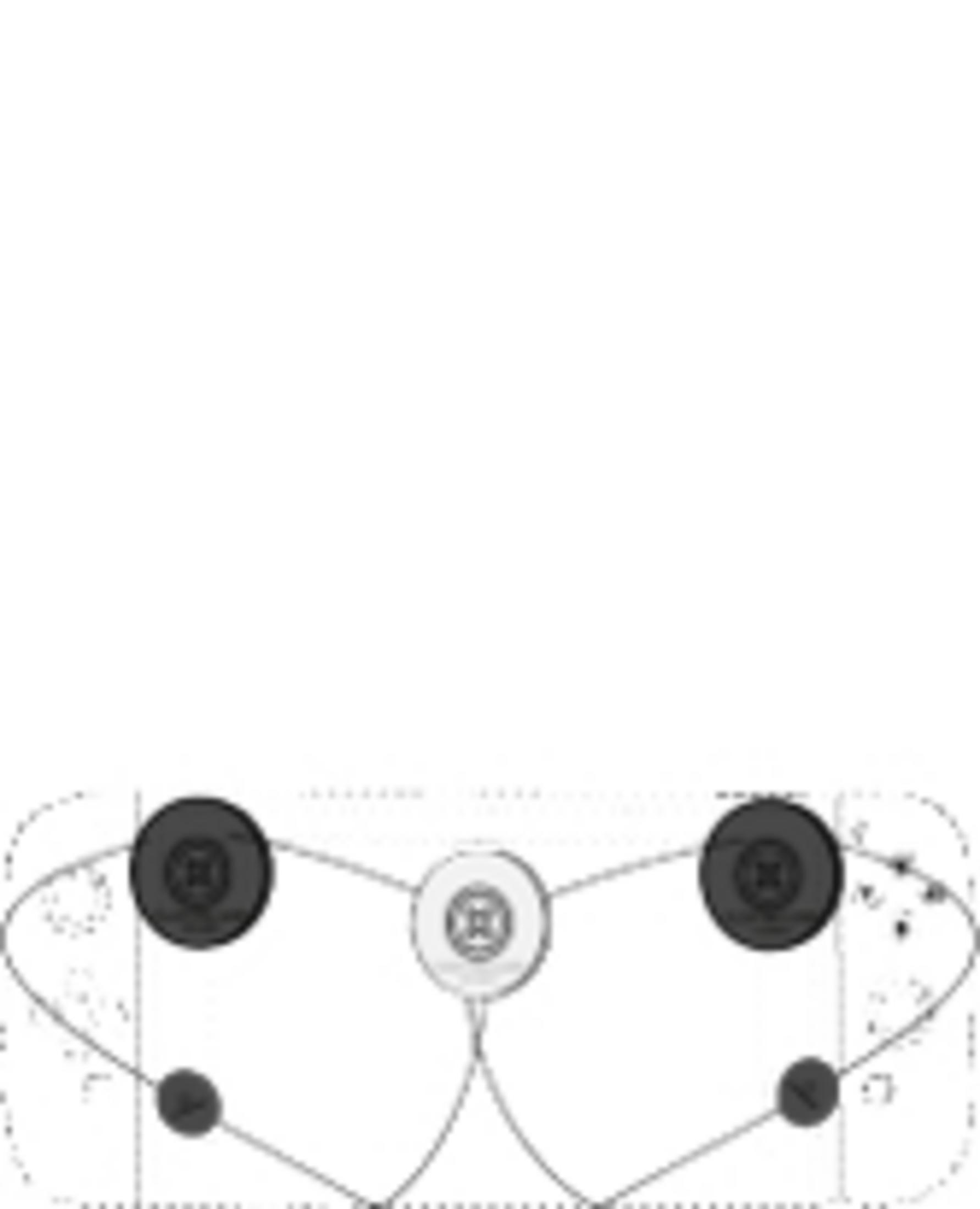 Abstraktes Diagramm eines Netzwerks mit Kreisen und Linien.