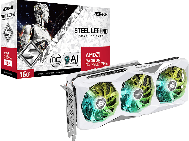 Tarjeta gráfica - ASROCK RX7900GRE SL 16GO