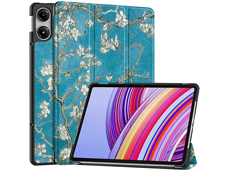 SLLMYYX Hoesje voor OnePlus Pad/Oppo Pad 2 11,61 inch 2023 Release, 360 graden draaibare schokbestendige standaard beschermhoes met hand schouderriem (zwart