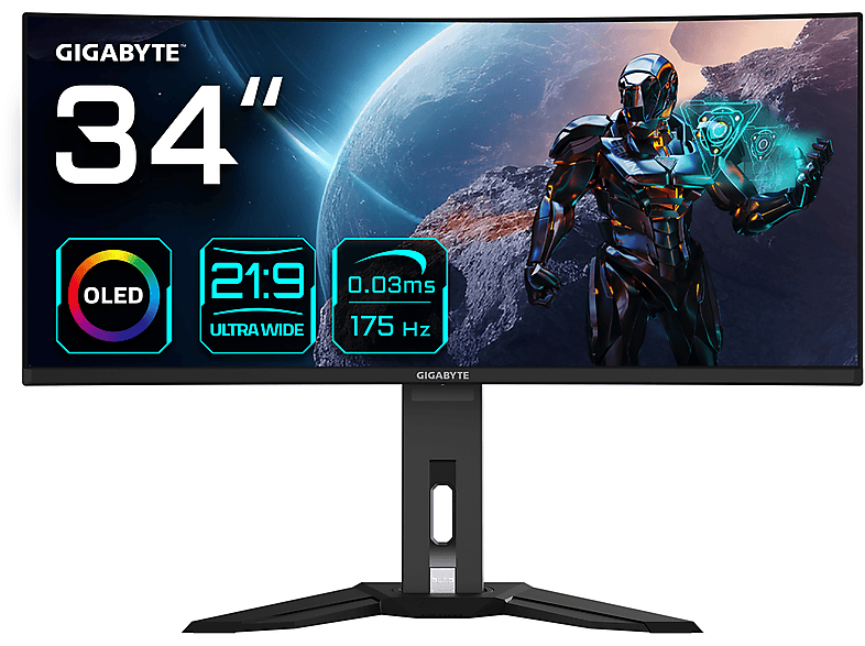 Monitor gaming - GIGABYTE MO34WQC