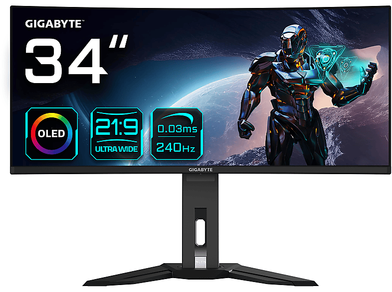 Monitor gaming - GIGABYTE MO34WQC2