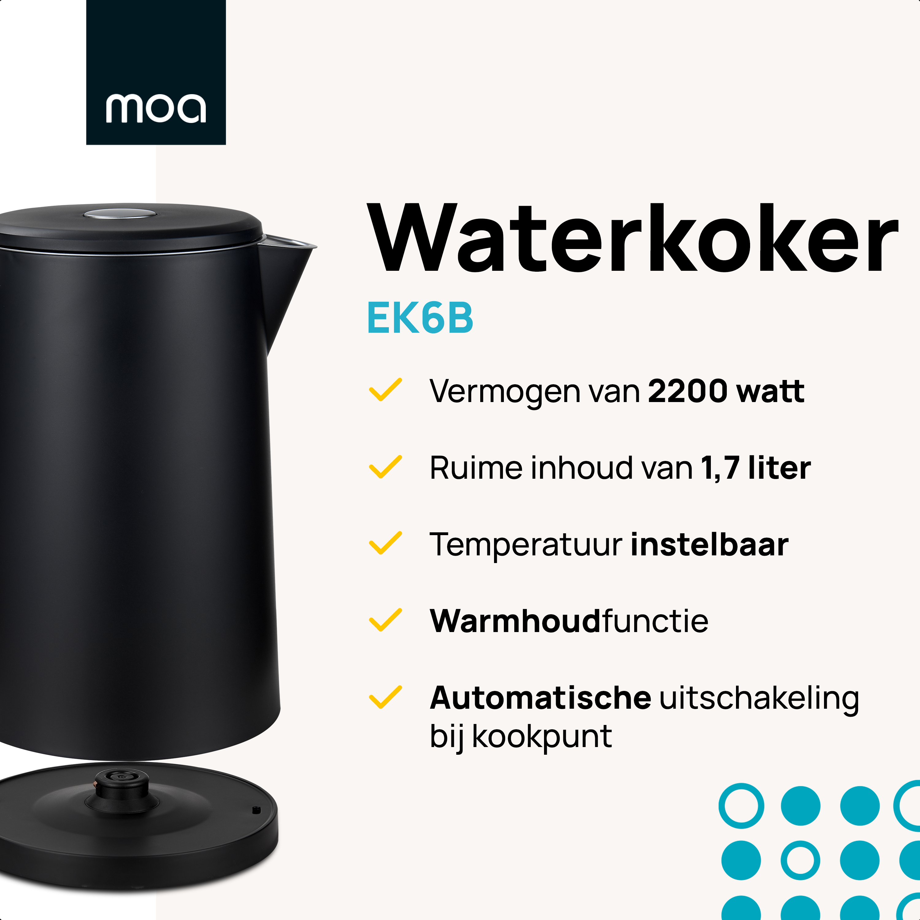 MPM MCZ-64 Elektrische waterkoker - kopen bij