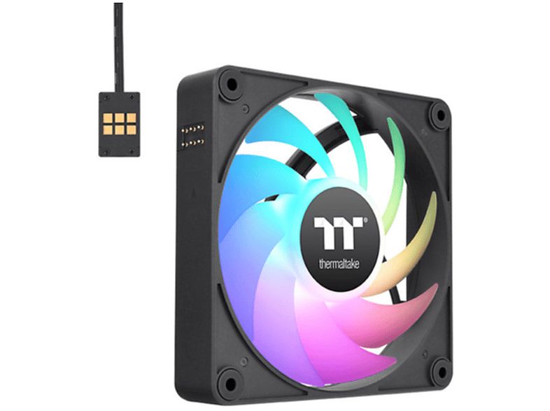 THERMALTAKE CT140 EX ARGB Siyah 3'lü Kasa Fanı