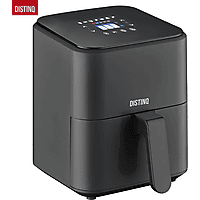 MediaMarkt DistinQ DQTF02BK AirFryer Zwart aanbieding