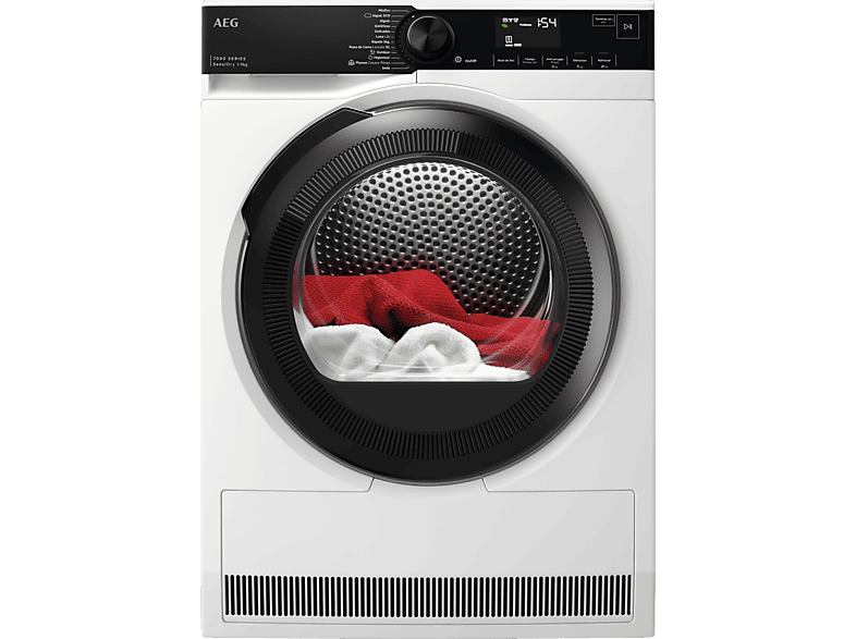 Secadora bomba de calor - AEG Serie 7000 SensiDry TR739M4OB