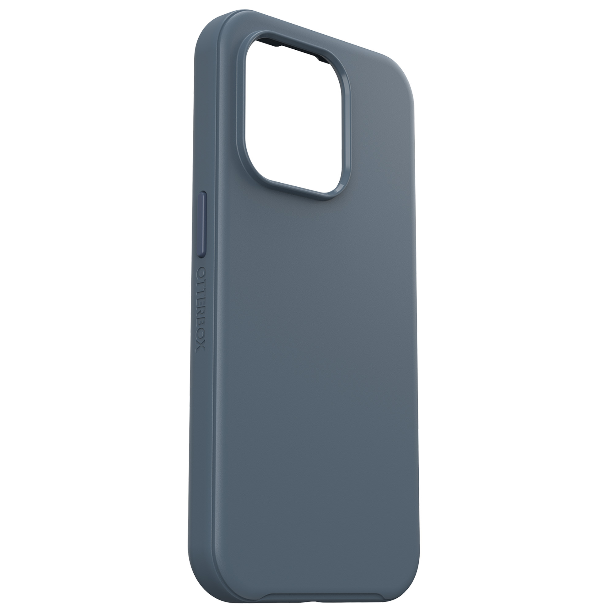 Una funda de teléfono gris.