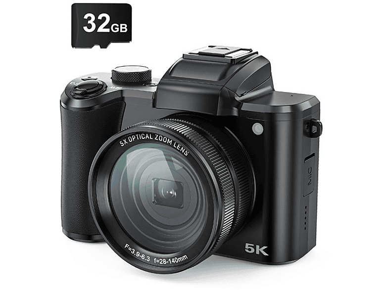 INF DC206X32G-11D Digitale camera Zwart | MediaMarkt