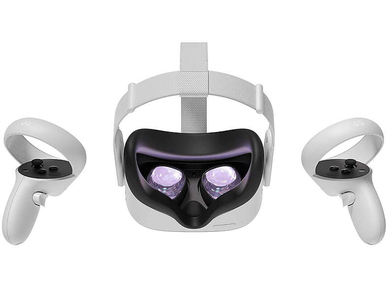 META QUEST 2, 128GB, EMEA,TYPE-C VR-bril Wit | MediaMarkt