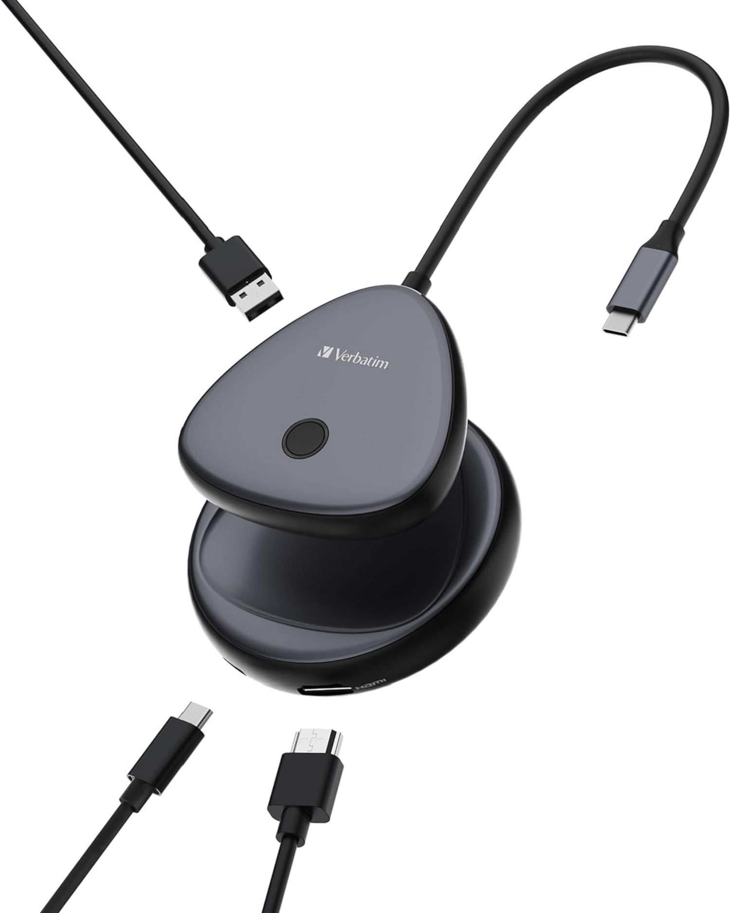 HUB USB-C VERBATIM MediaShare Wireless USB 2.0 3 porte