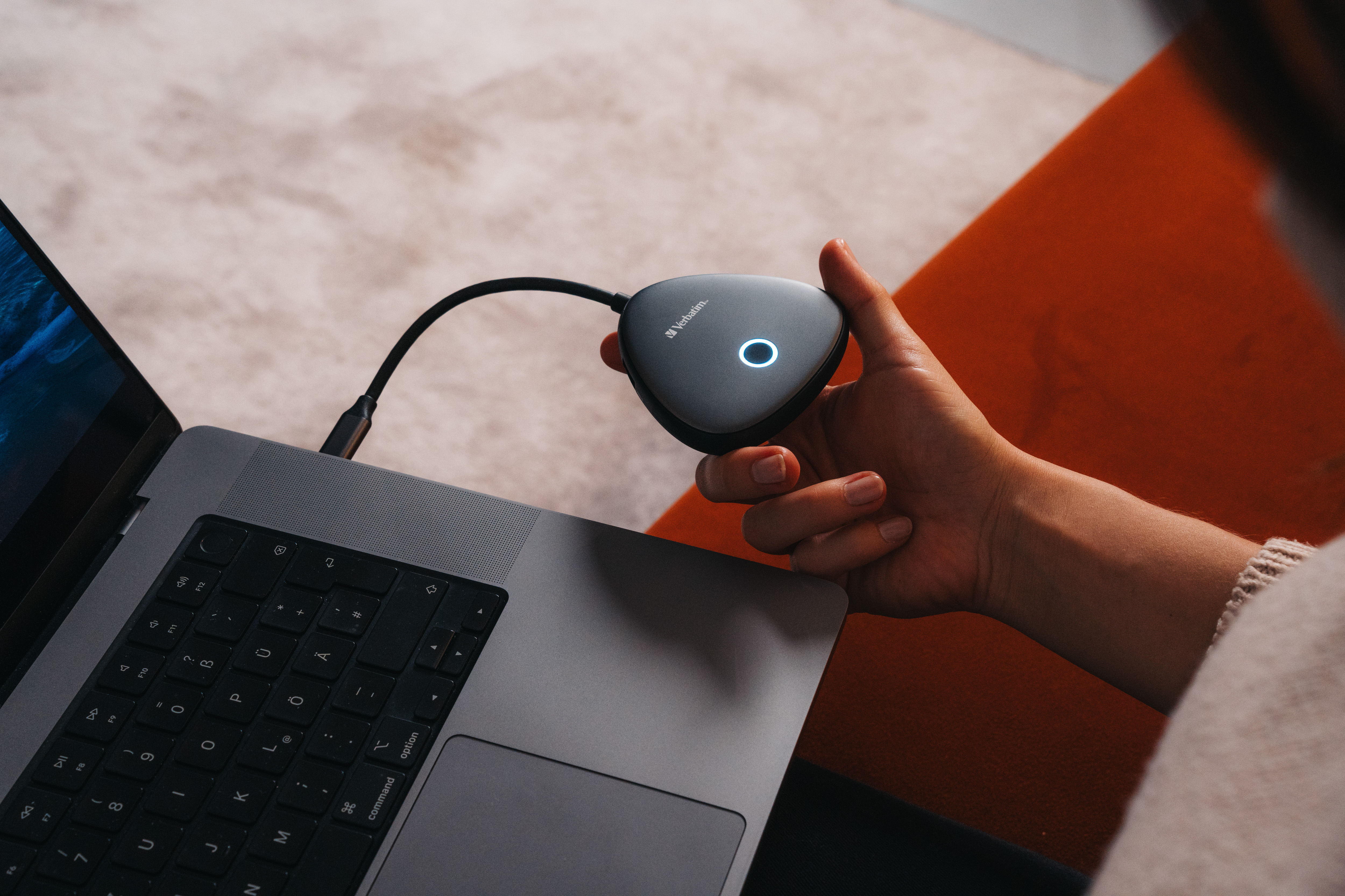 HUB USB-C VERBATIM MediaShare Wireless USB 2.0 3 porte