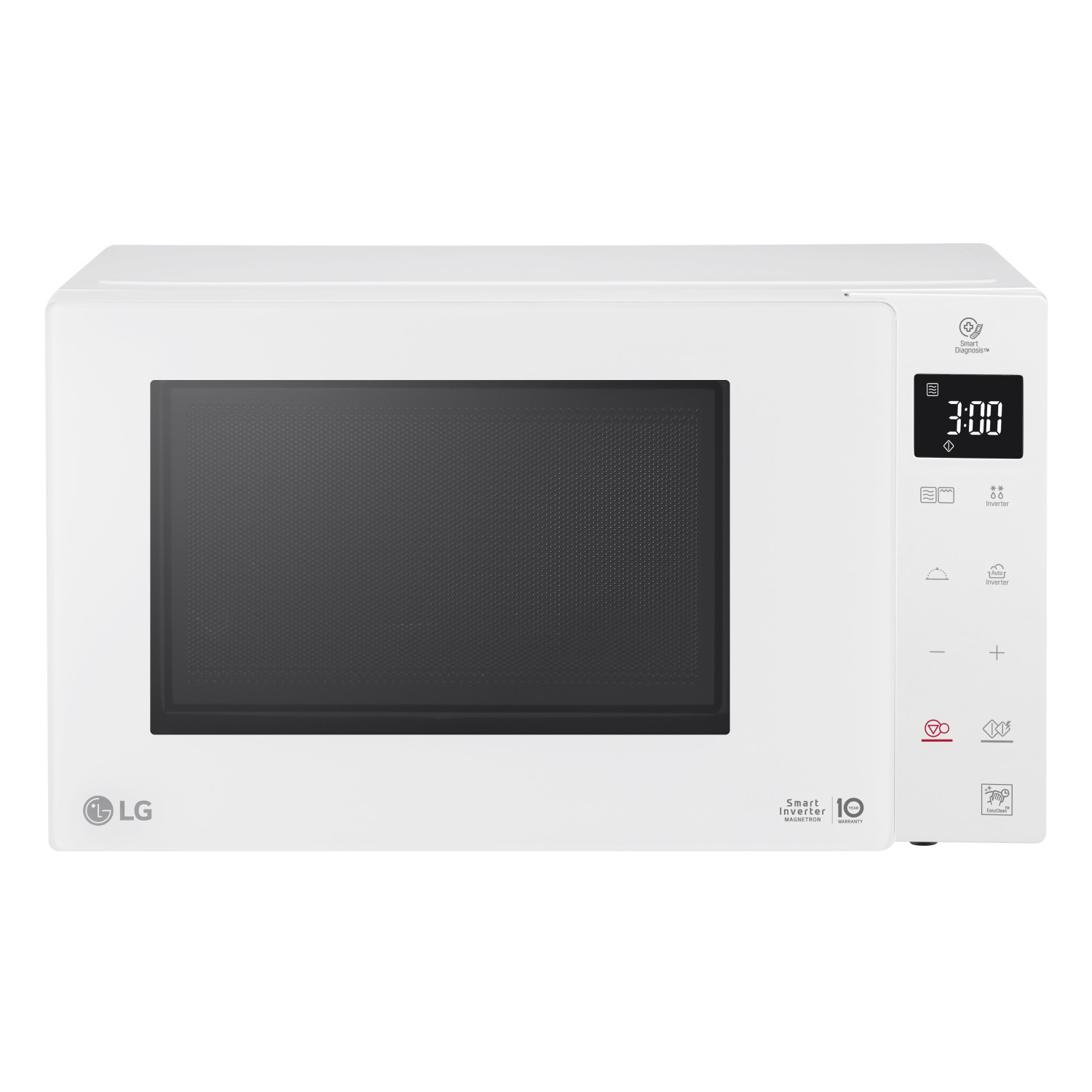 Microondas - LG MH6535GDH, 1000 W, 5 potencia, 25 l, Blanco