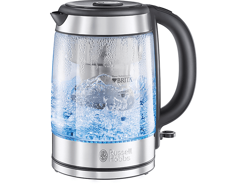 RUSSELL HOBBS 20760-57 Clarity Brita Filtreli Cam 1.5 l Su Isıtıcısı Inox