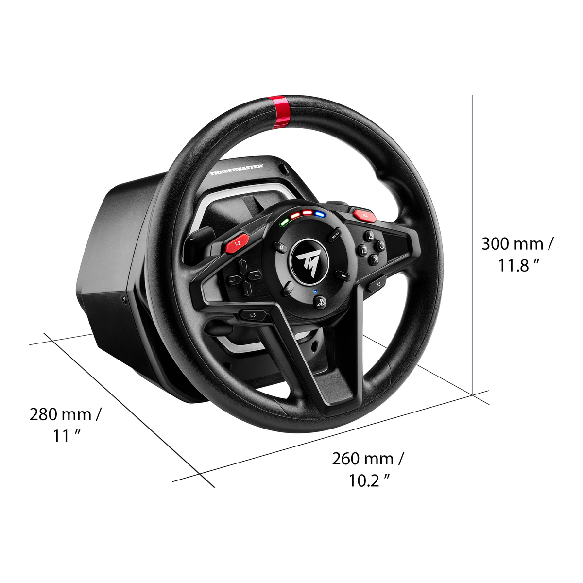 THRUSTMASTER PS5/PS4/PC T128 RACING WHEEL Volant de course avec jeu de pédales