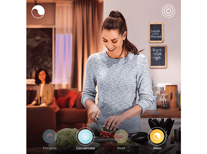 Philips Hue Pongee Opbouwspot (Zwart) - Warmwit Licht - Incl. Hue