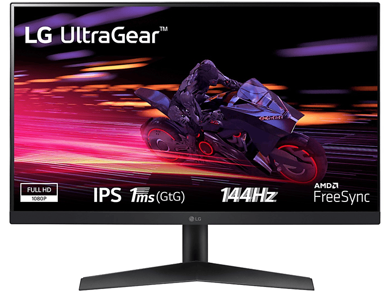 Monitor gaming - LG Monitor Lg Ultragear 24Gn60R-B Ips 23.8" Fhd 16:9 144Hz Freesync