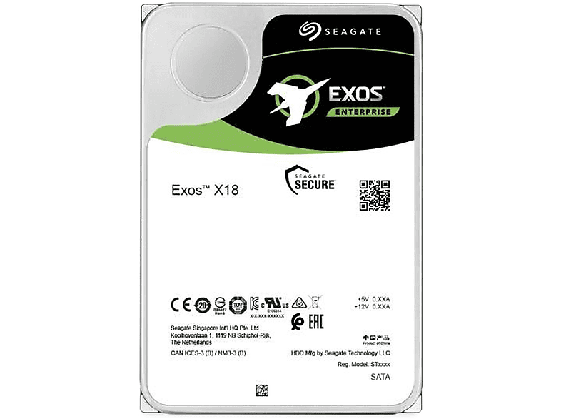 Disco duro interno 16 TB - SEAGATE Exos X18 ST16000NM000J