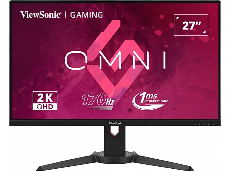 VIEWSONIC VX2780J-2K 27 Zoll QHD Gaming Monitor (1 ms Reaktionszeit , 170 Hz , 170 Hz nativ)
