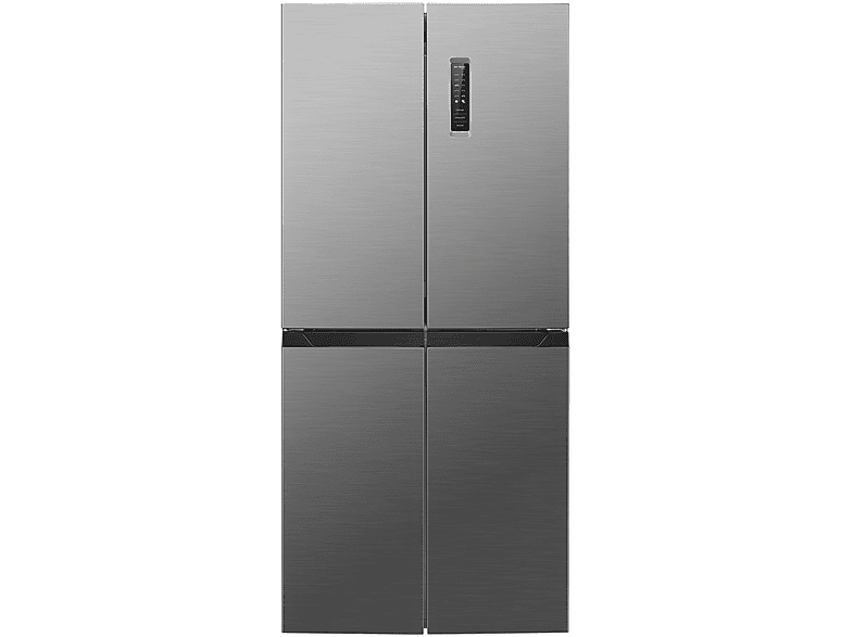 BOMANN KG 7358 IX-LOOK 80CM D 362L Kühlgefrierkombination (D, 1800 mm hoch, Inox)