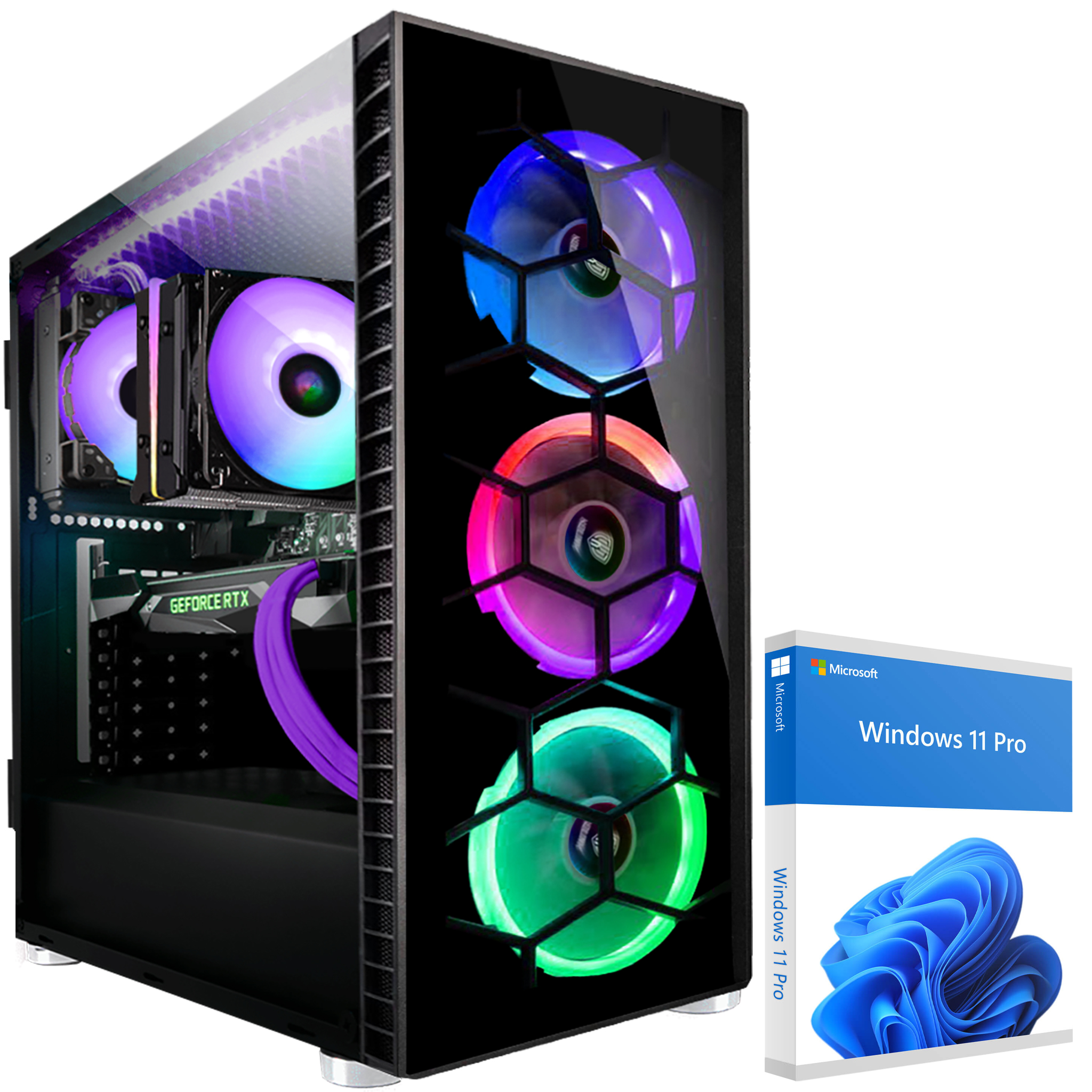 KRAFTPC Intel Core i9 11900KF, Gaming PC mit Intel® Core™ i9, 32 