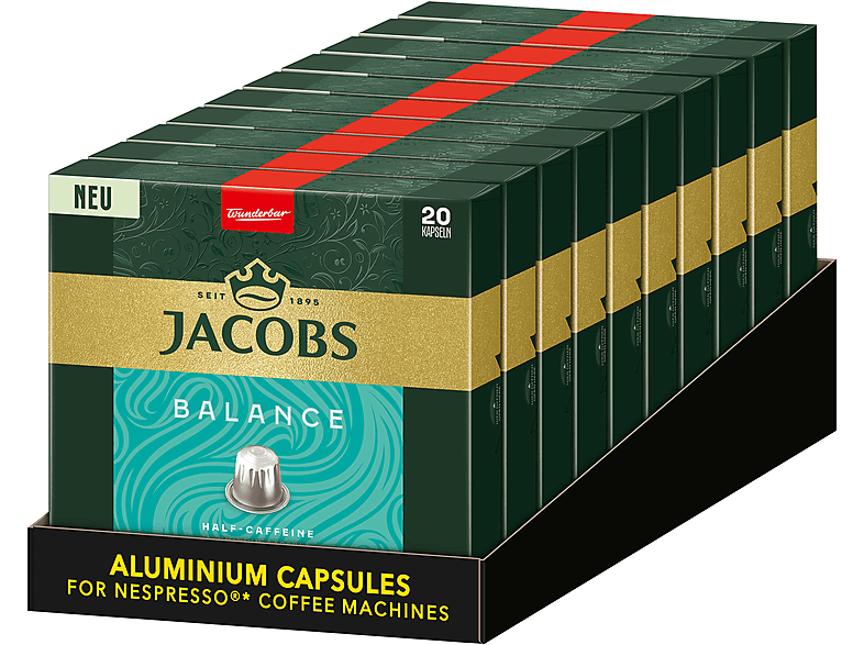 JACOBS Lungo 8 Intenso XXL-Pack 5 X 40 Nespresso®* Kompatible