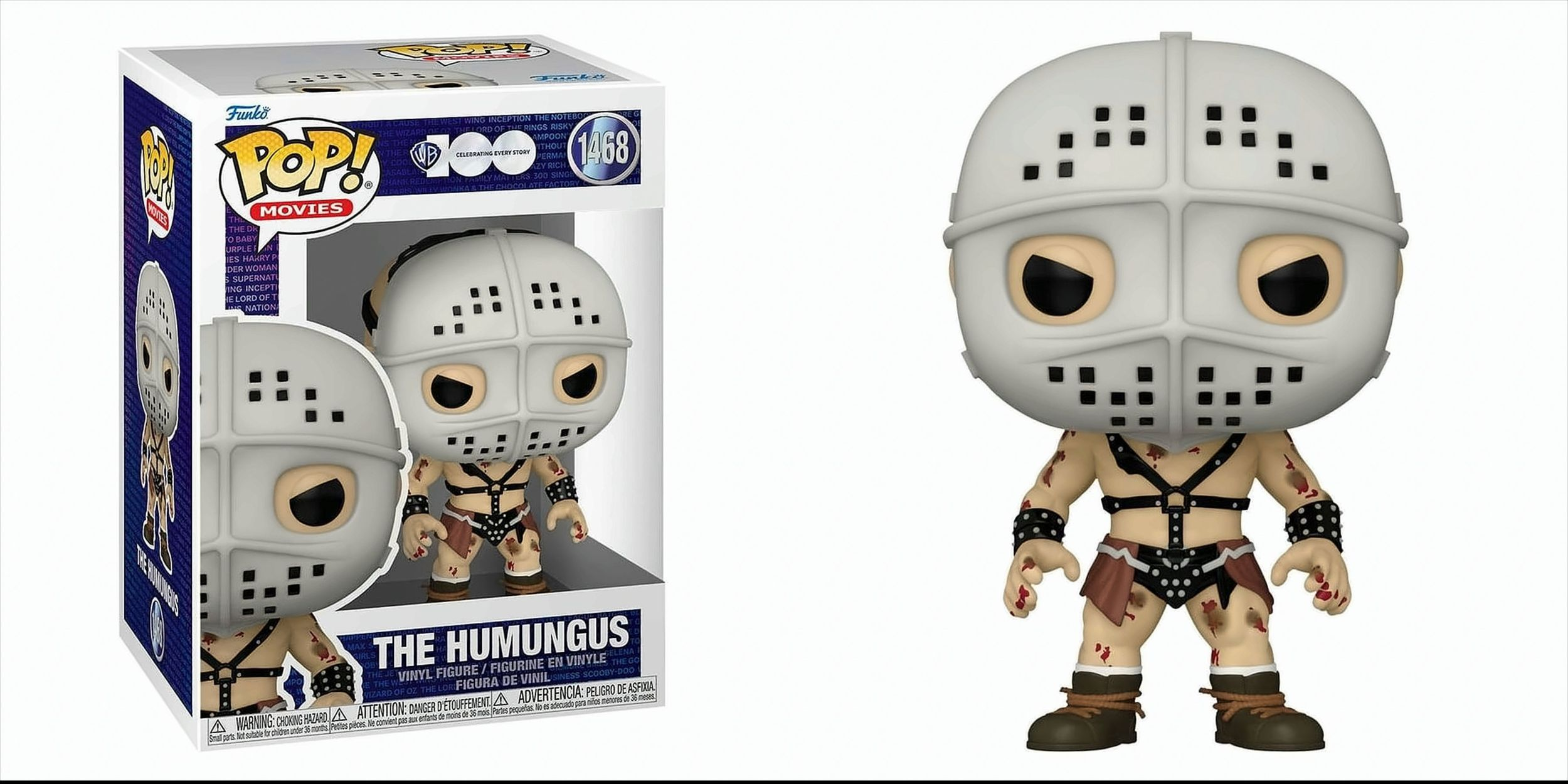 The Humungus Funko Pop Figur aus Mad Max 2 mit Box, trägt eine Maske.