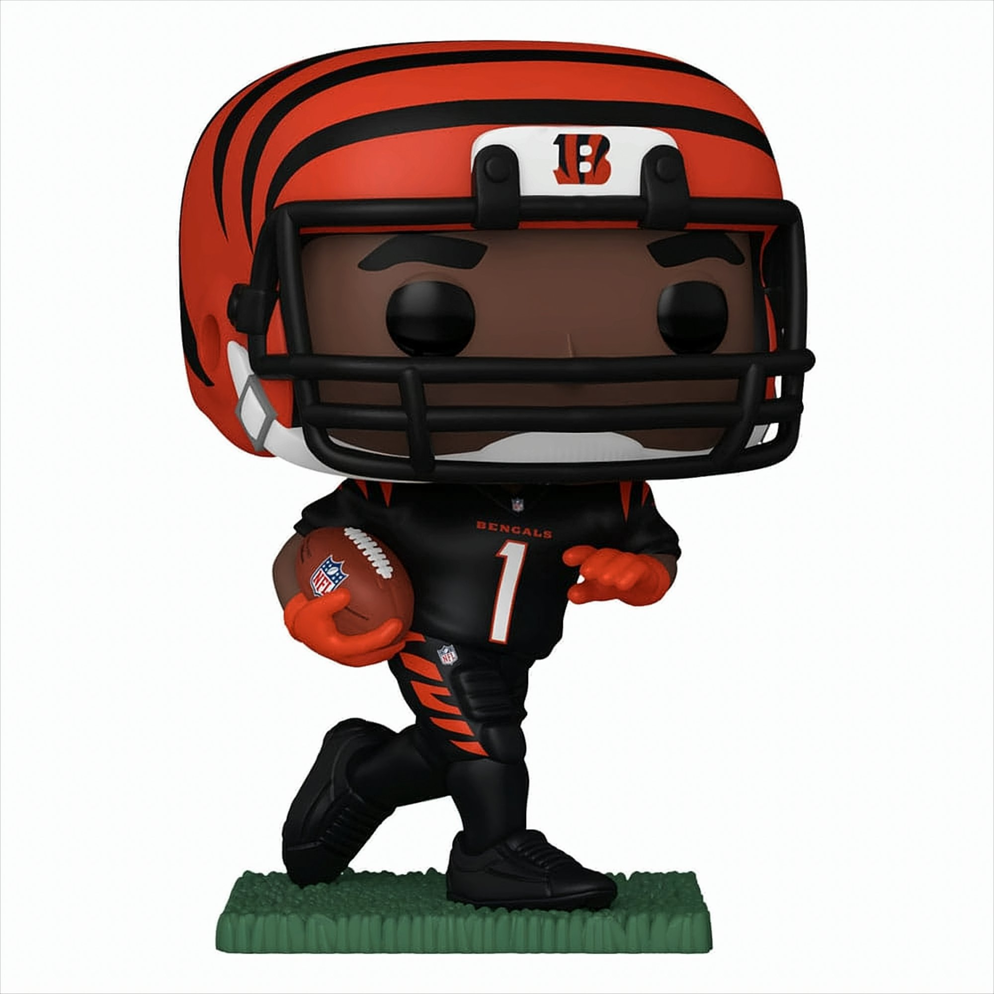 Eine Cincinnati Bengals Footballspieler Funko Pop Figur.