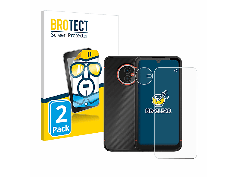 brotect Pellicola Vetro Opaca per Gigaset GX4 / GX4 Pro Protezione Schermo [Anti-Riflesso, Durezza 9H