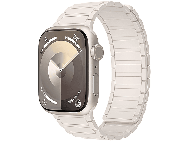 WIGENTO Silikon Magnetschlaufe Band, Ersatzarmband, Apple, Watch 