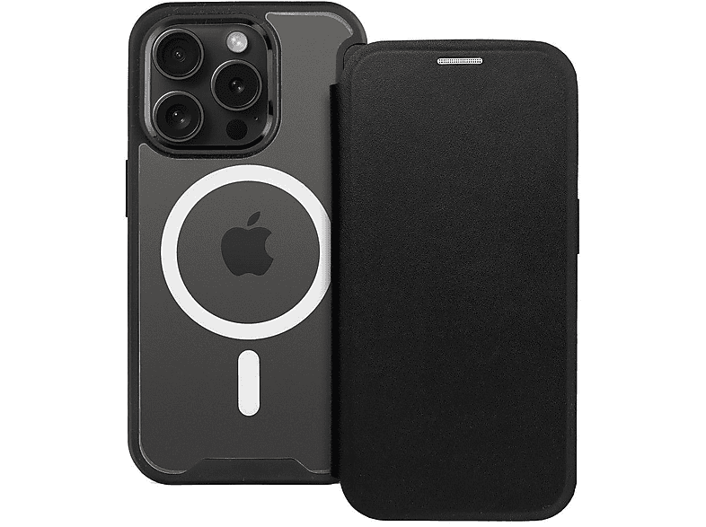 COFI Slimme Magholstertas Mobiele telefoon hoesje voor Apple iPhone 13 Pro Max Zwart MediaMarkt