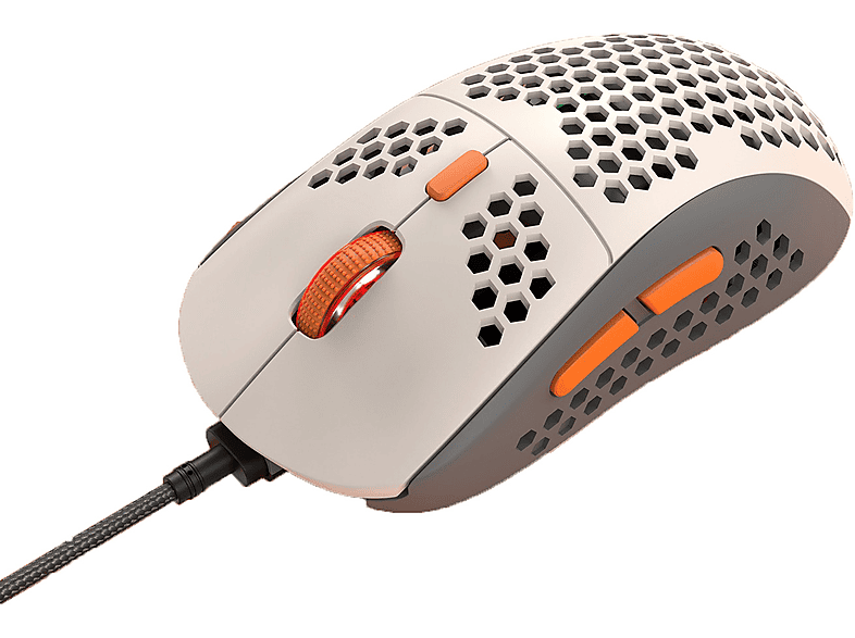 SYNTEK Leichte RGB-Gaming-Maus mit Wabenstruktur Ergonomischem Design ...