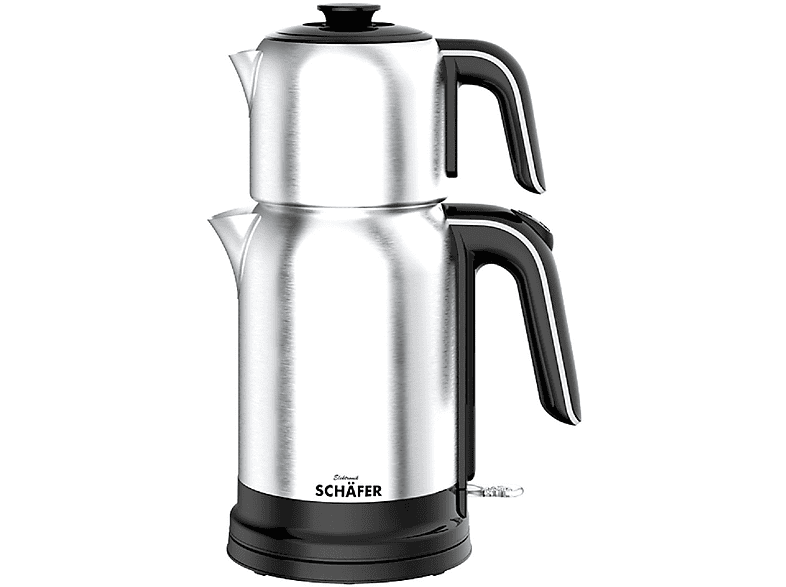 Wasserkocher Retro Mit Temperaturanzeige Edelstahl Vintage Teekocher, 1,7L