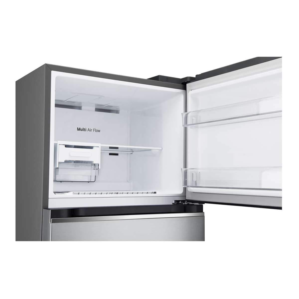 LG GTBV38PZGKD Kühl- und Gefrierkombinationen (E, 227 kWh, 172 cm hoch, Edelstahl)