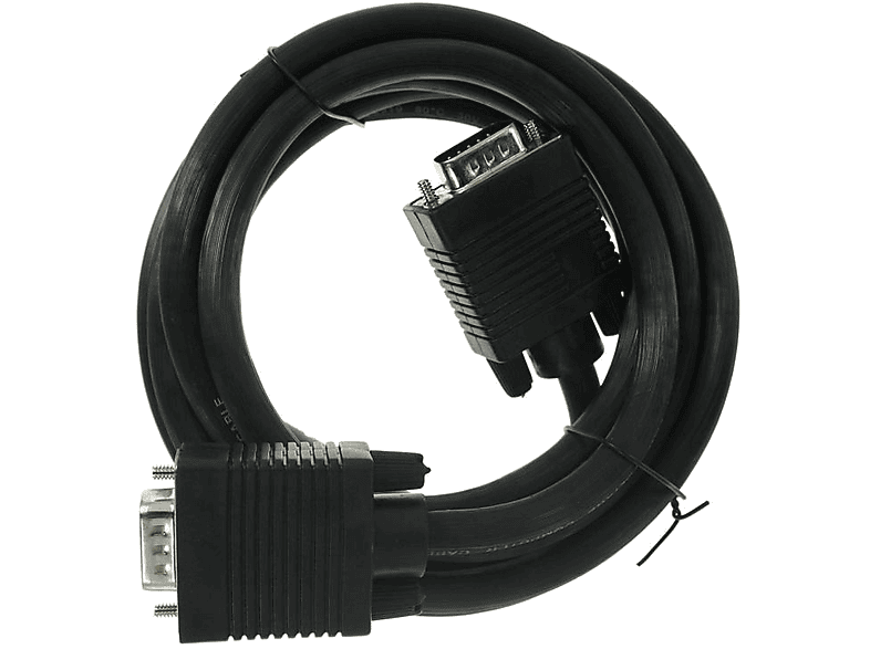 InLine S-VGA Kabel 2m - 15pol HD Stecker/Stecker, Schwarz