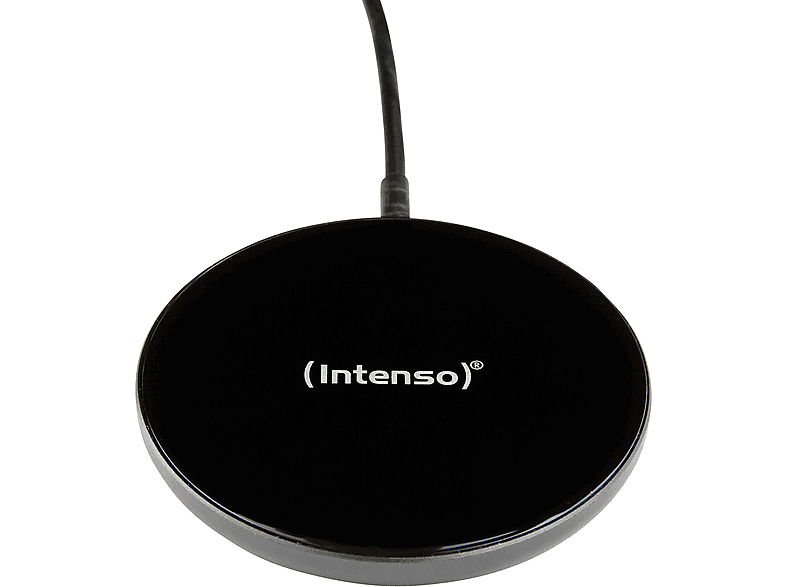 INTENSO Induktions-Ladegerät 7410710 MB1, schwarz Induktions-Ladegerät Android,Apple,Universal, 1, schwarz
