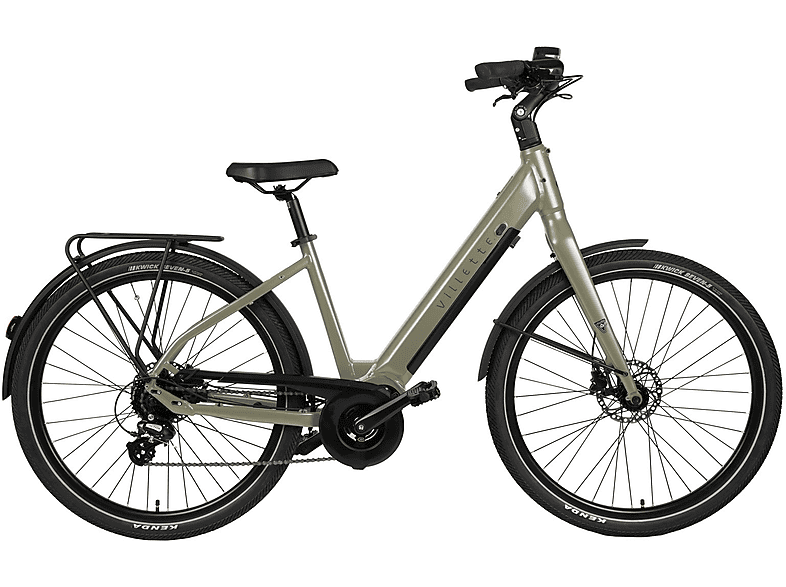 VILLETTE Extreme MM Citybike (Laufradgröße: 27,5 Zoll, Rahmenhöhe: 47 cm, Damen-Rad, 470 Wh, ockerfarben)