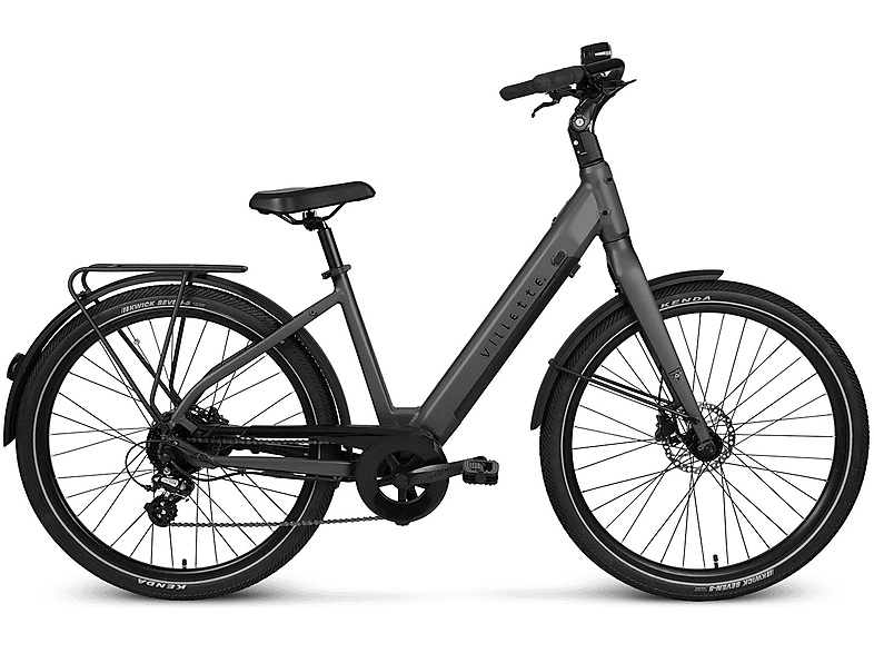 VILLETTE Extreme RM Citybike (Laufradgröße: 27,5 Zoll, Rahmenhöhe: 47 cm, Damen-Rad, 470 Wh, grau)