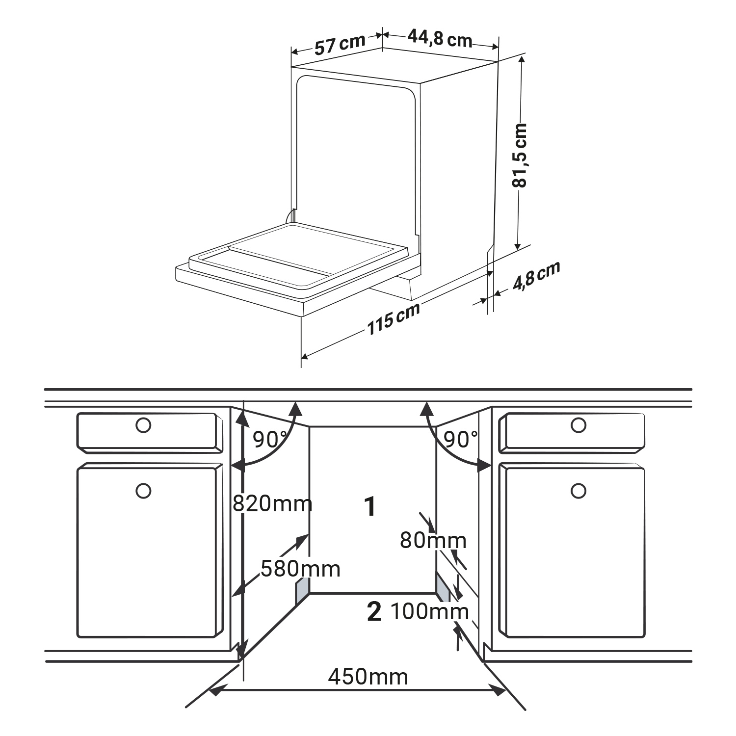 Ein blau-rosa Ventilator mit Ladeanzeigen und Ladeoptionen.
