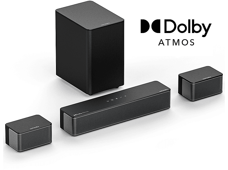 Barra de sonido con subwoofer - ULTIMEA Poseidon D60- 5.1 Barra Sonido con Dolby Atmos y Subwoofer