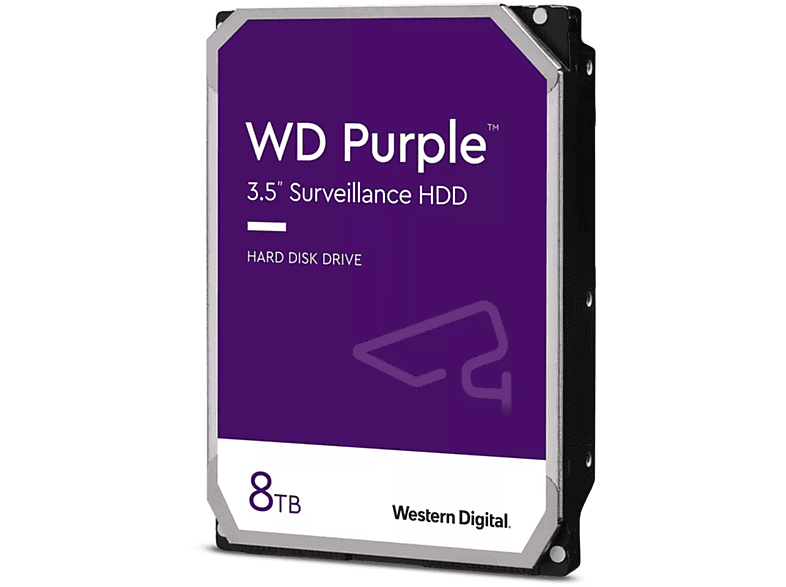 WESTERN DIGITAL Harde Schijf Western Digital Purple 3.5